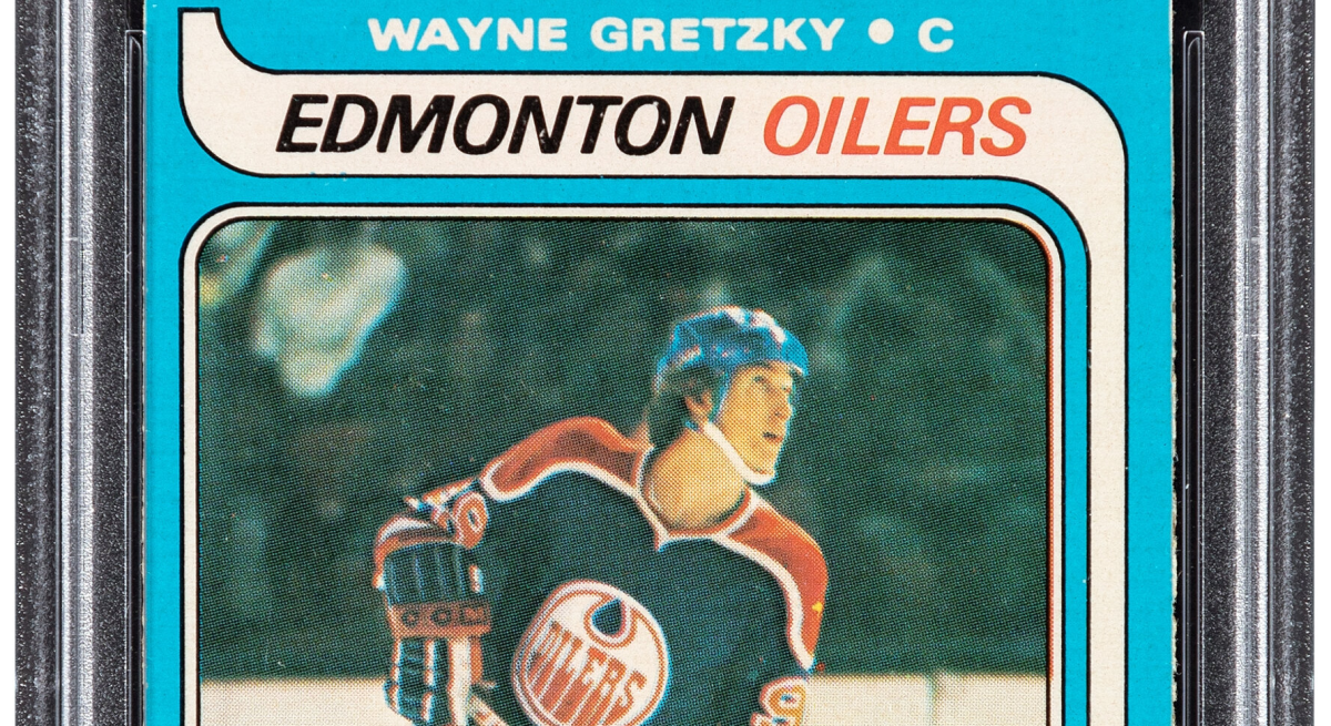 Why Wayne Gretzky rookie card fetched $1.29 million at auction 